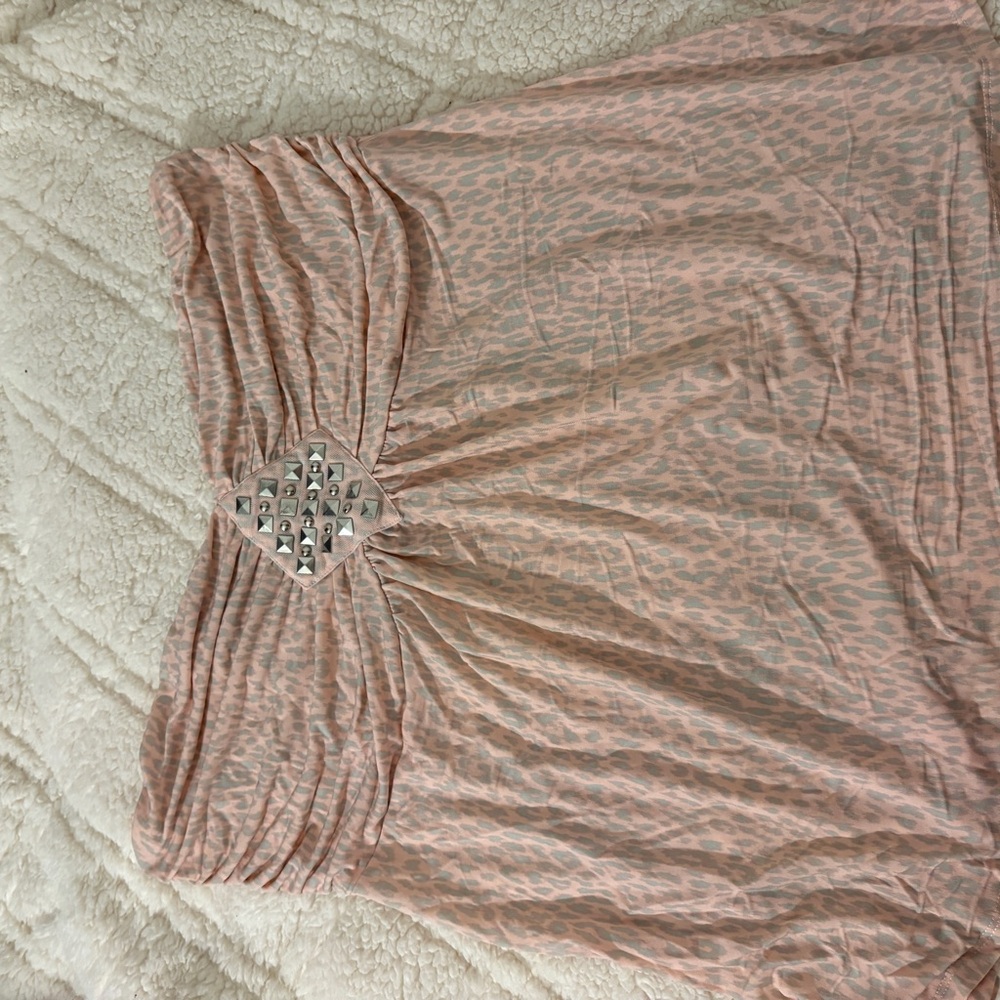 Torrid Light Pink Patterned Top